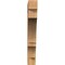 Ekena Millwork Balboa Block Rough Sawn Bracket, Western Red Cedar, 6"W x 46"D x 46"H BKT06X46X46BOA05RWR - alternate 2